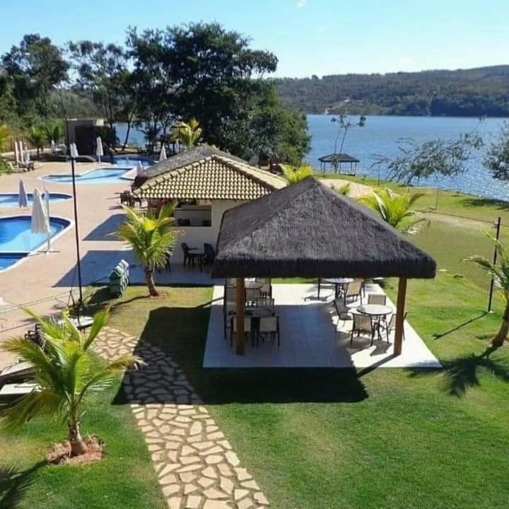 Aldeia Do Lago Caldas Novas Lindo Apt Com Cozinha Mobilia Nova Pode Levar Bebidas Na Area Das Piscinas 외부 사진