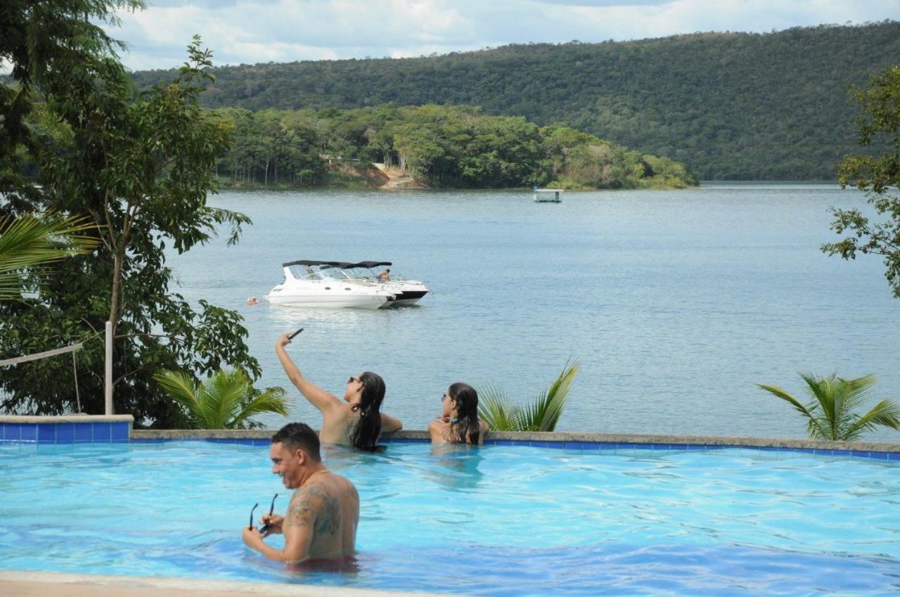 Aldeia Do Lago Caldas Novas Lindo Apt Com Cozinha Mobilia Nova Pode Levar Bebidas Na Area Das Piscinas 외부 사진